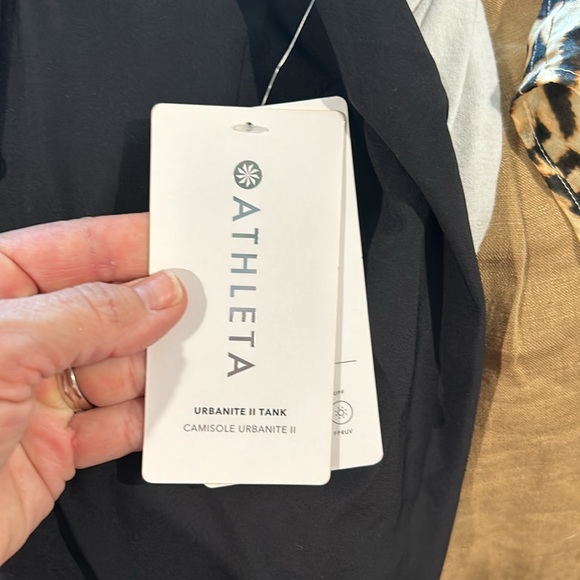 Sleeveless lightweight long button down Athleta camisole tank - Picture 8 of 8